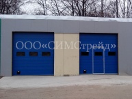 Секционные ворота